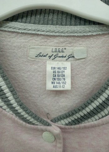 Düğmeli Pembe Kız Çocuk Ceket - Görsel 3