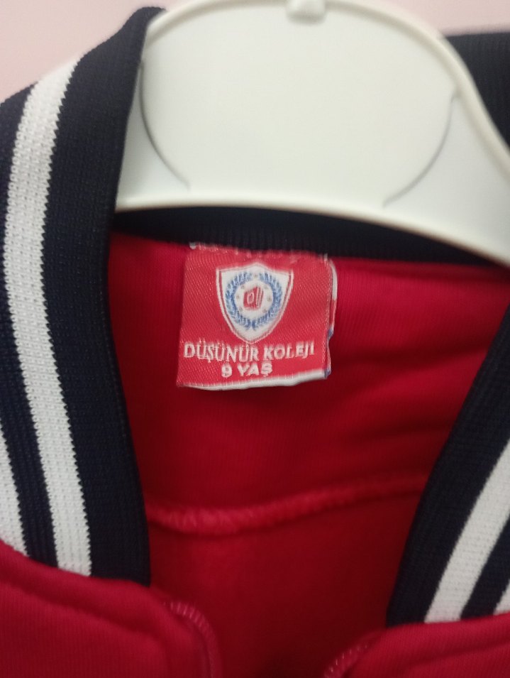 Kırmızı Fermuarlı Erkek Çocuk Sweatshirt marka temsili - Görsel 4