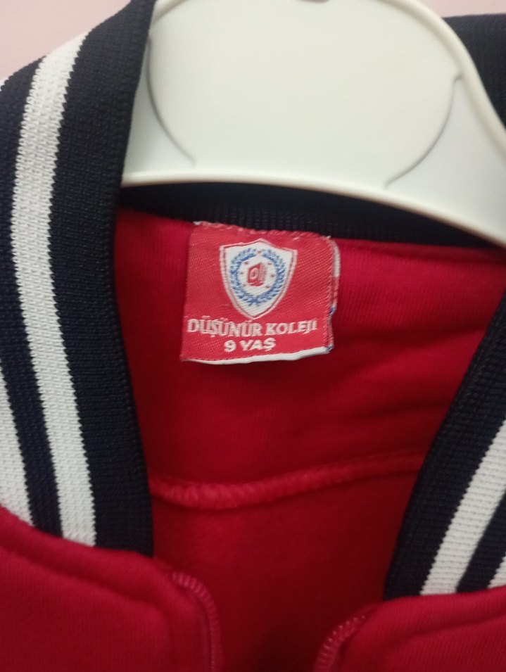 Kırmızı Fermuarlı Erkek Çocuk Sweatshirt marka temsili - Görsel 5