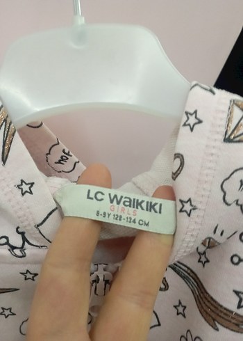 Kız Çocuk Kapüşonlu Baskılı Fermuarlı Yelek - Görsel 4