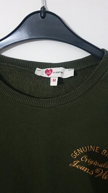 m Beden yeşil Renk Sweat