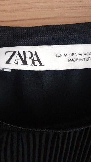 m Beden siyah Renk Zara mini elbise 
