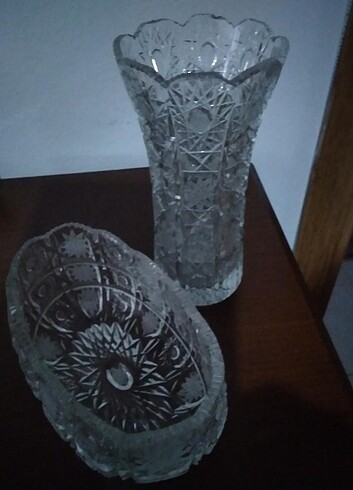 Paşabahce kristal vazolar ve gondol