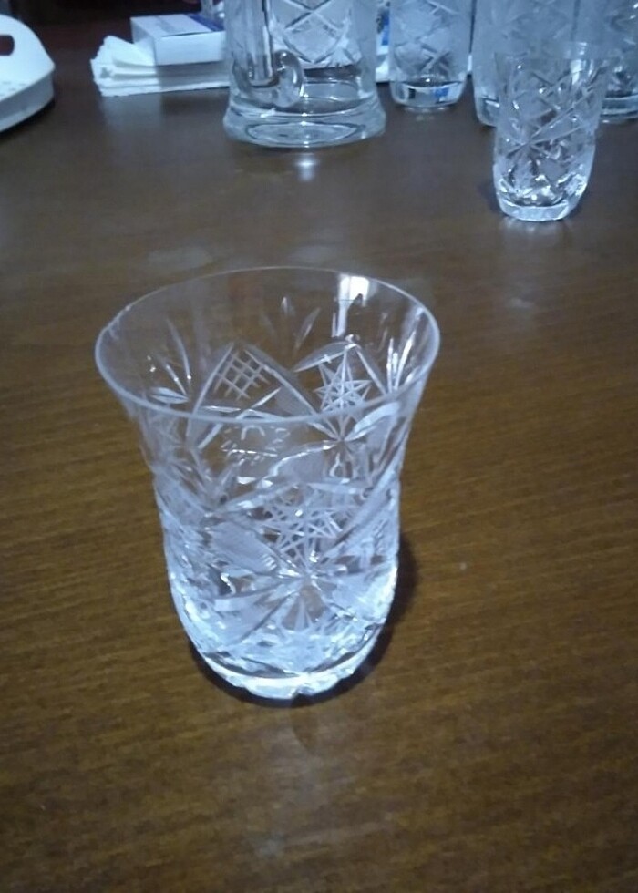 Kristal çay bardağı. - Görsel 3