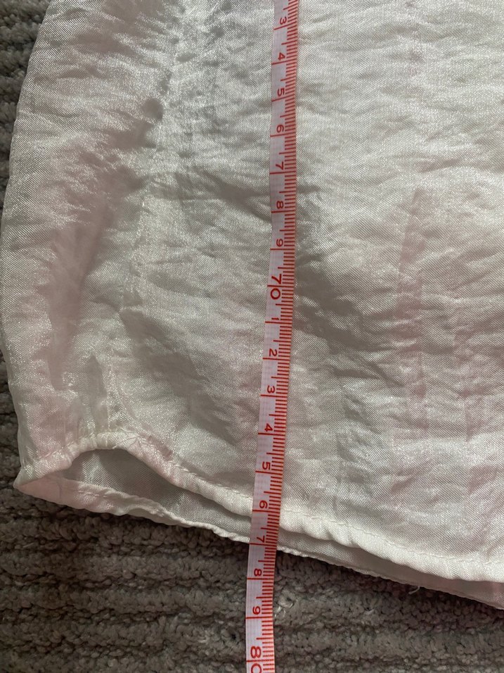 Beyaz Bambu Midi Bohem Elbise - Görsel 4