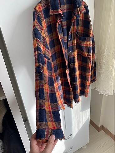 xl Beden Kadın oduncu gömlek