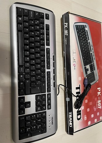 TRAND PK-807 Siyah Kablolu Klavye - Görsel 2