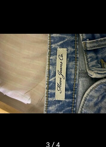 xs Beden Mavi Jeans Kot Pantolon