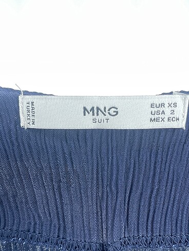 xs Beden lacivert Renk Mango Uzun Elbise %70 İndirimli.