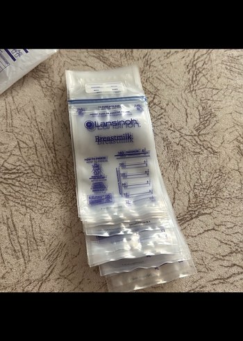 Lansinoh süt saklama poşeti ve lansinoh göğüs pedi - Görsel 4