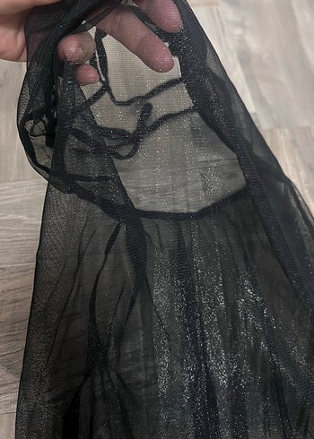 m Beden Siyah Transparan babydoll
