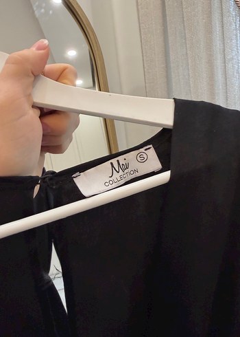 Siyah Mini Boy Salaş Kadın tulum - Görsel 5