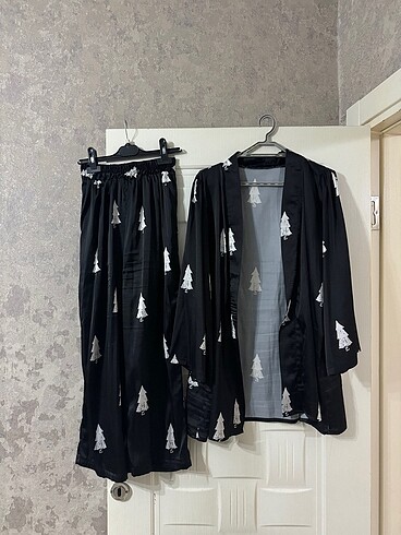 diğer Beden Saten kimono