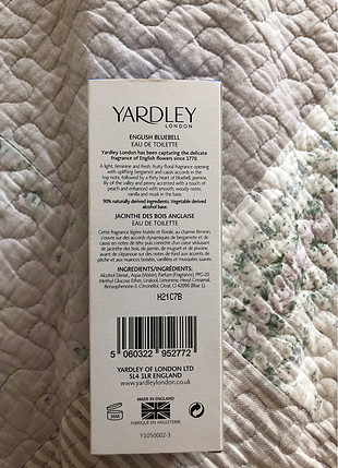 Yardley English bluebell yardley parfüm