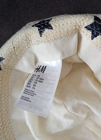 H&M Yazlık erkek çocuk şapka 