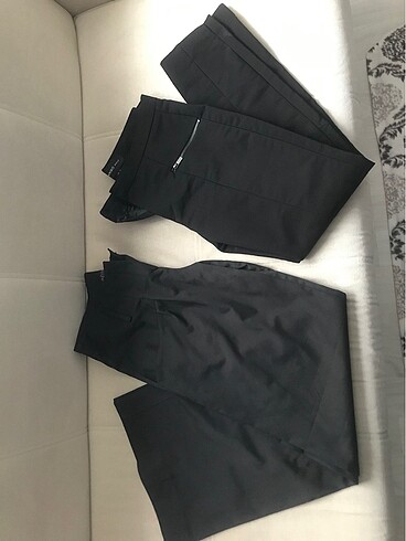 36 Beden siyah Renk Mango pantolon bluz