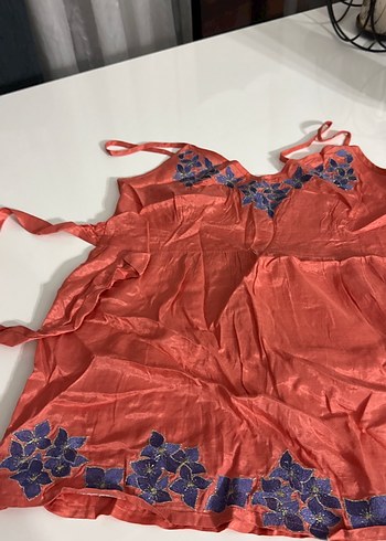 Batik Nar çiçeği Nakışlı bluz p9