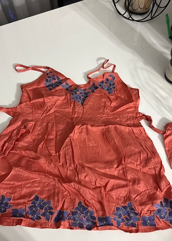 Nar çiçeği Nakışlı bluz p9