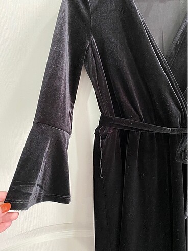 H&M H&m kadife elbise