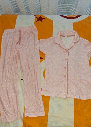 Pembe Rahat çocuk Pijama Takımı