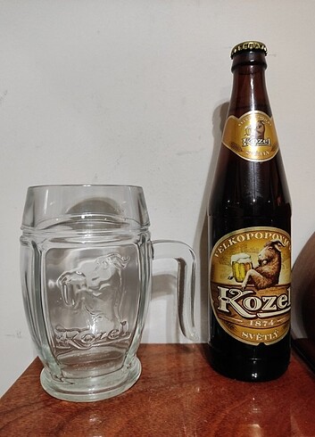 Bira bardağı ve şişe