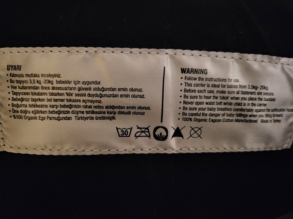 BOROOSH BABY ergonomik kanguru - Görsel 5