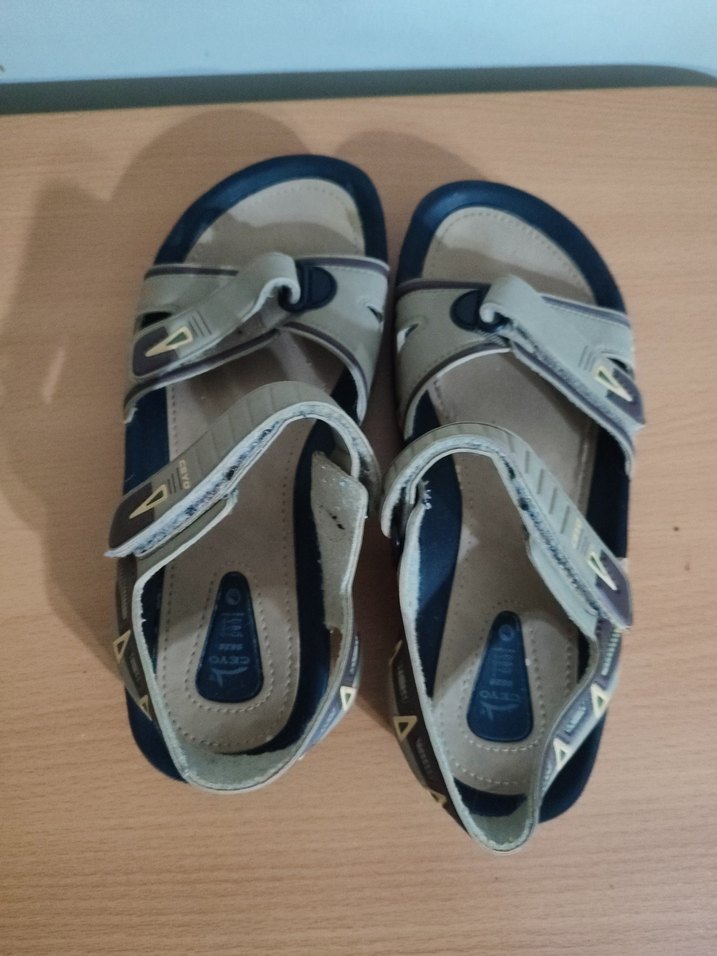 ceyo bej Erkek Çocuk Tokalı Günlük Sandalet - Görsel 4