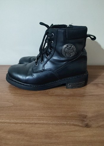 Harley Davidson Harley Davidson Siyah Erkek Deri Bot