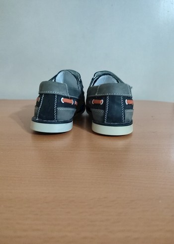 Erkek Çocuk Gri-Kahverengi Tokalı Günlük Ayakkabı - Görsel 3