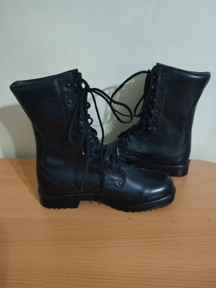 Siyah Erkek Deri Bağcıklı Bot - Görsel 3