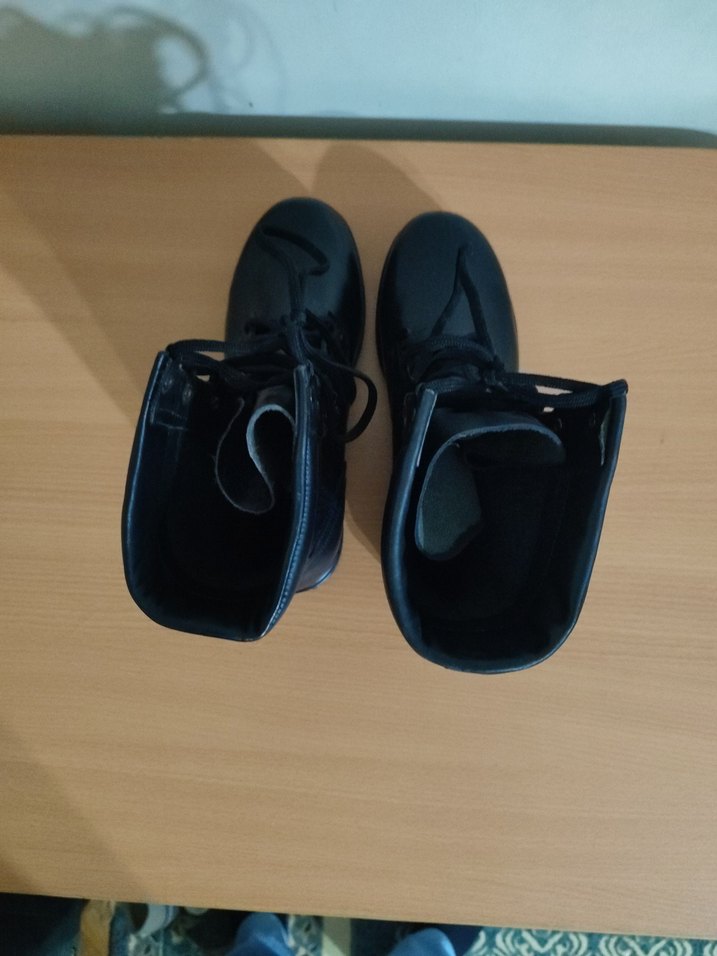 Siyah Erkek Deri Bağcıklı Bot - Görsel 5