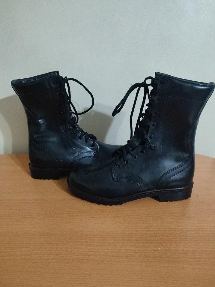 Siyah Erkek Deri Bağcıklı Bot - Görsel 4