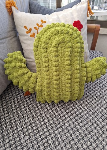 Renkli Kaktüs Peluş Oyuncak - Görsel 4