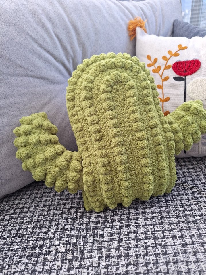 Renkli Kaktüs Peluş Oyuncak - Görsel 5