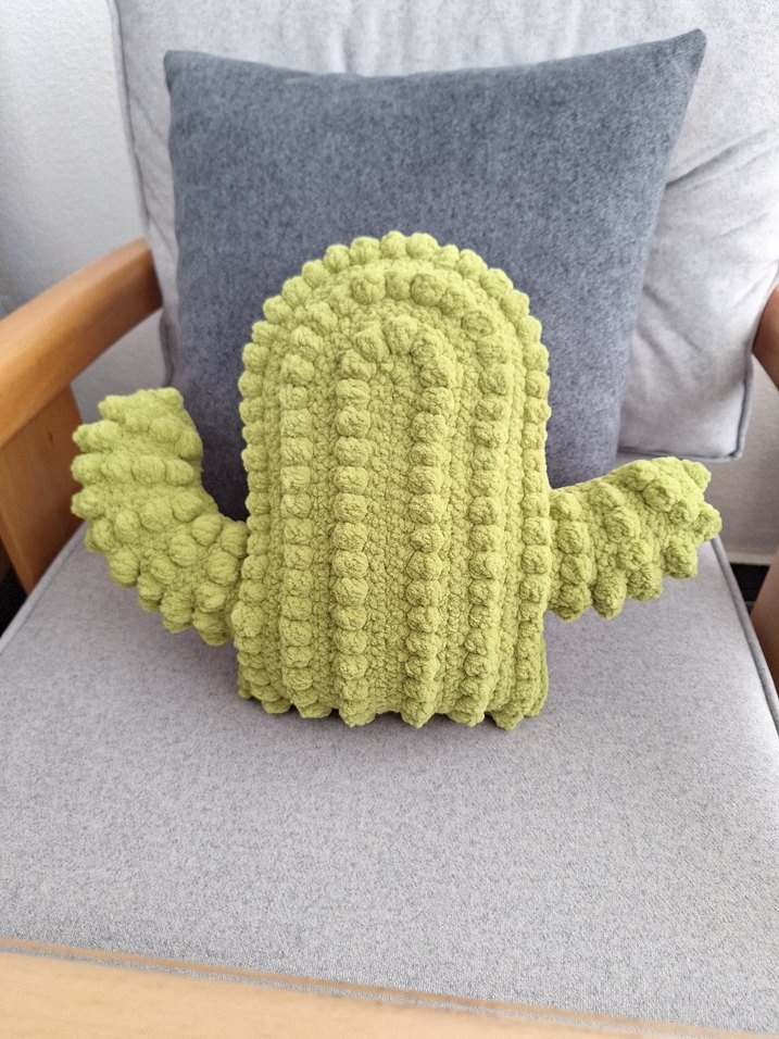 Renkli Kaktüs Peluş Oyuncak - Görsel 2