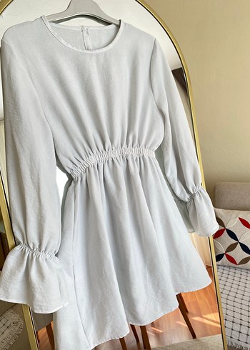 Diğer Diger Beyaz Keten Midi Tunik