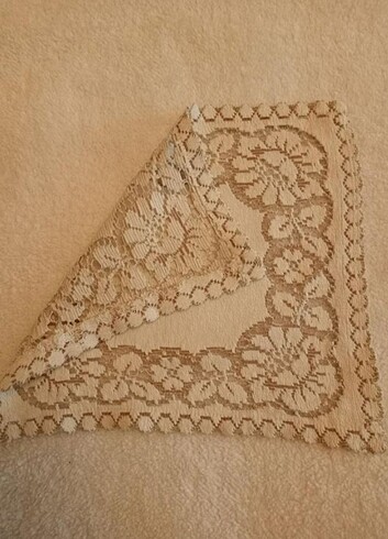 Beden Vintage Dantel/Peçete Seti