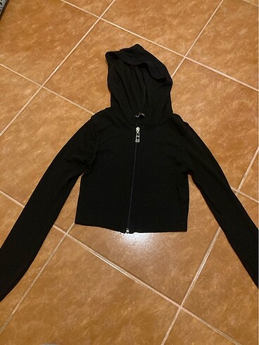 Crop hırka