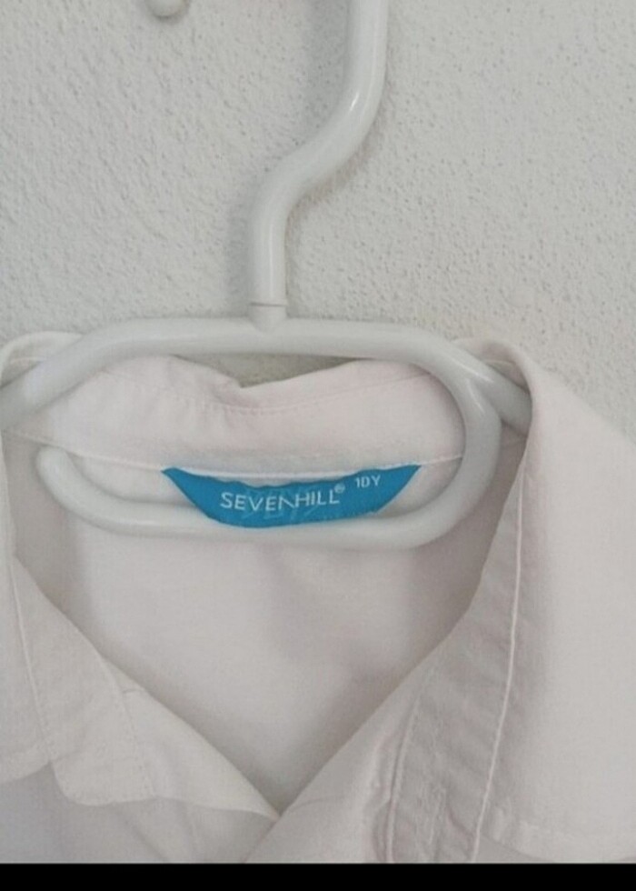 Beyaz erkek gömlek  - Görsel 2