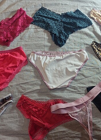 10 adet M beden tanga string külot