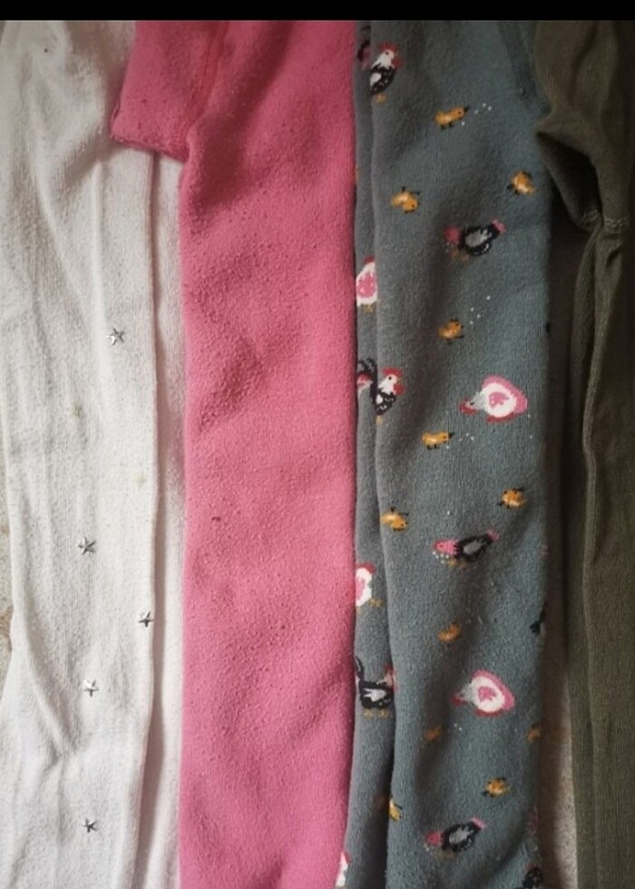 7 yaş kız kalın külotlu çoraplar - Görsel 2