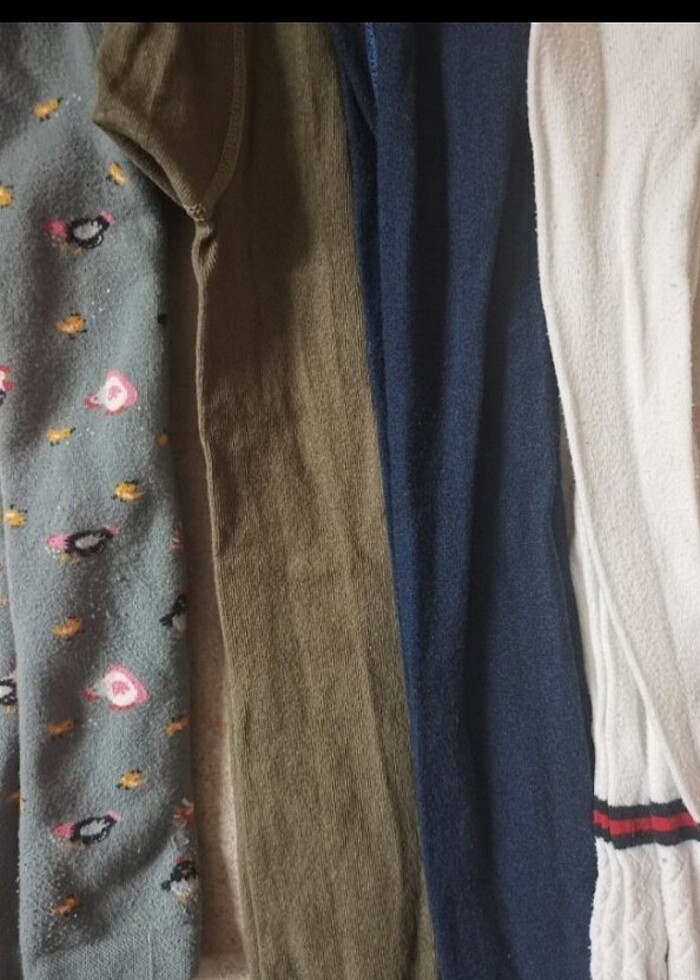 7 yaş kız kalın külotlu çoraplar - Görsel 3