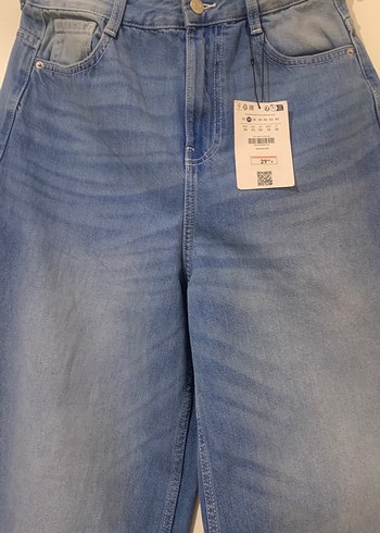 Bershka Mavi Mega Baggy Bershka Jean