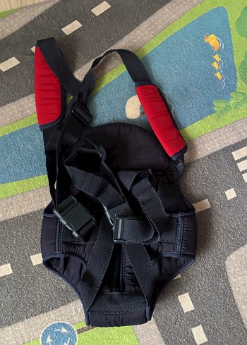 Kırmızı Siyah Bebek Taşıyıcı kanguru - Görsel 2