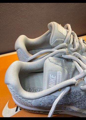 38 Beden Gri Bağcıklı Nike Air Max Kadın Spor Ayakkabı