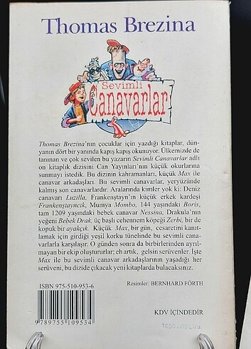  Beden Renk SEVİMLİ CANAVARLAR 2'Lİ KİTAP ????