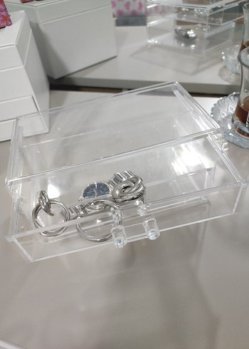 Şeffaf Makyaj Organizeri Çekmeceli - Görsel 2