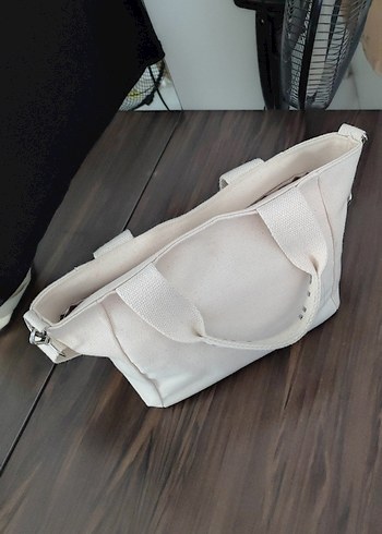 kanvas tote Minimalist Kadın Çanta - Görsel 4