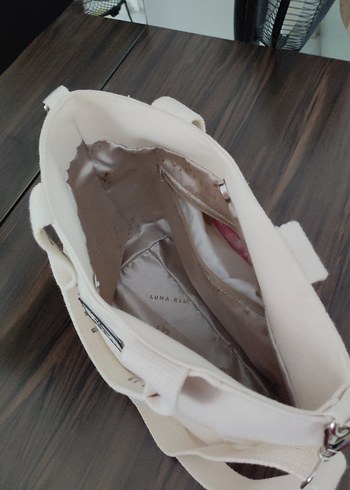 kanvas tote Minimalist Kadın Çanta - Görsel 2