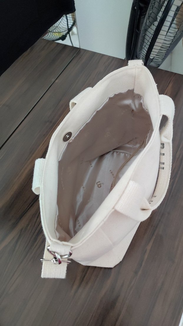 kanvas tote Minimalist Kadın Çanta - Görsel 3